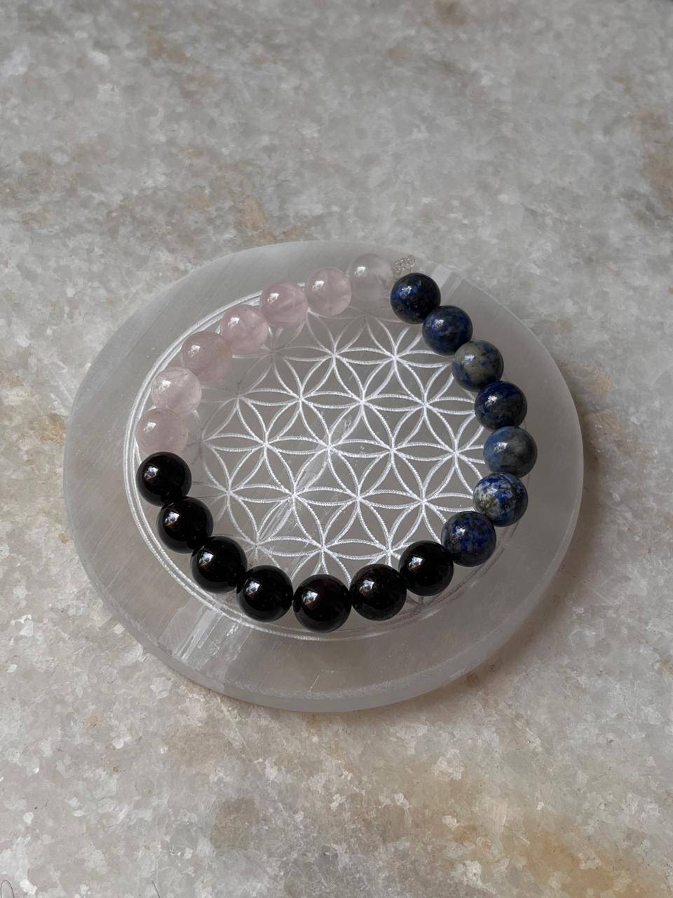 Selenite Charging Plate -flower Of Life