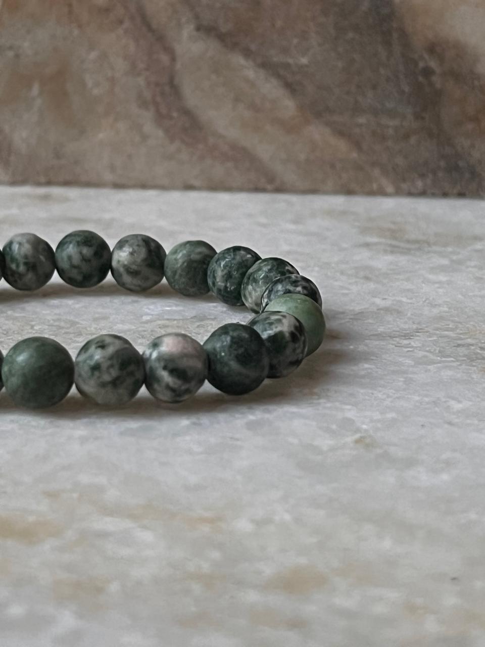 Tree Agate Natural Crystal Bracelet 8MM