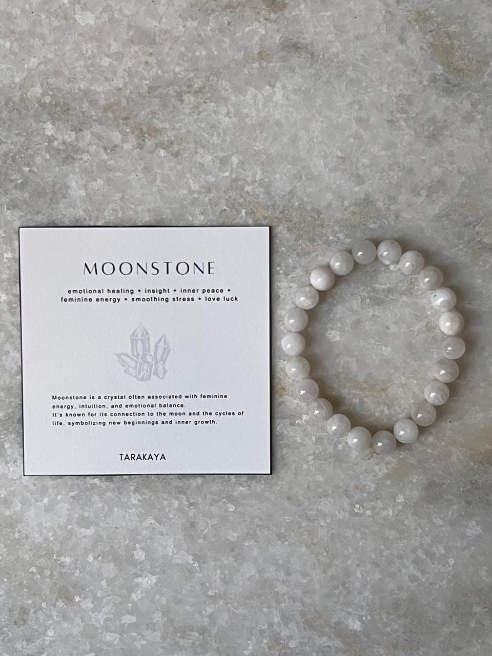 Handcrafted Moonstone Crystal Bracelet for Women