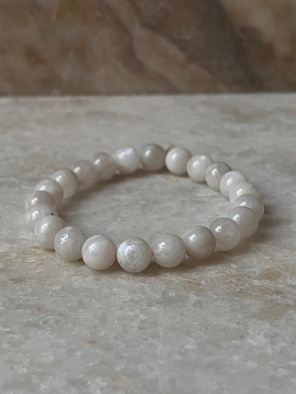 AAA Moonstone Bracelet for Spiritual Healing
