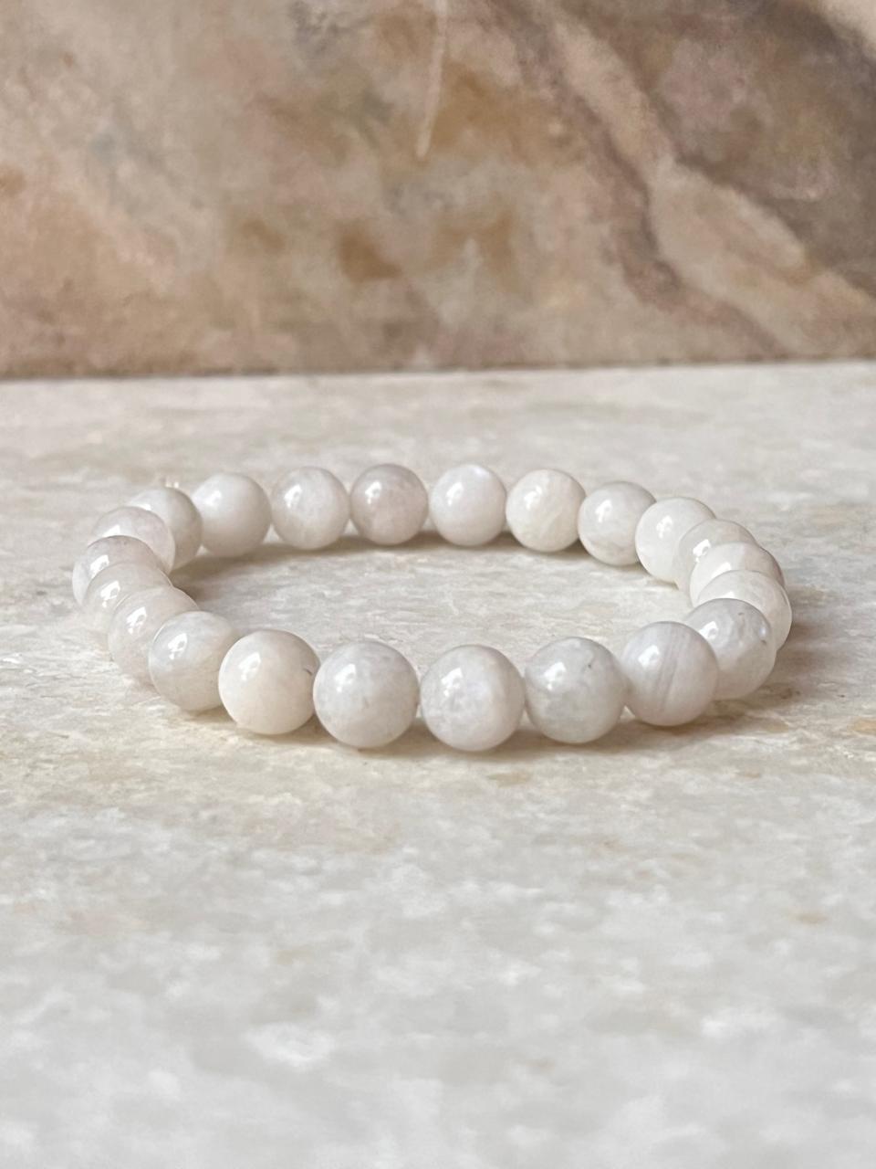 Moonstone Chakra Balancing Bracelet 8mm