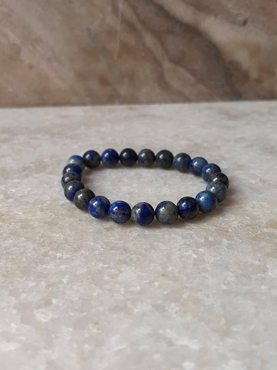 Lapis Lazuli Natural Crystal Bracelet 8MM