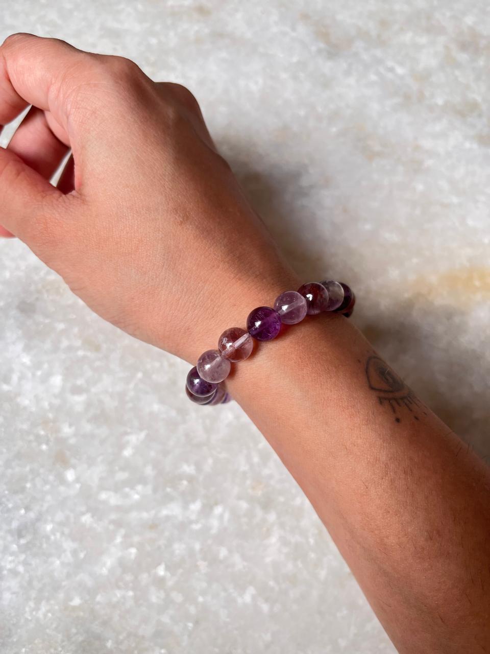 Super Seven Natural Crystal Bracelet 8MM