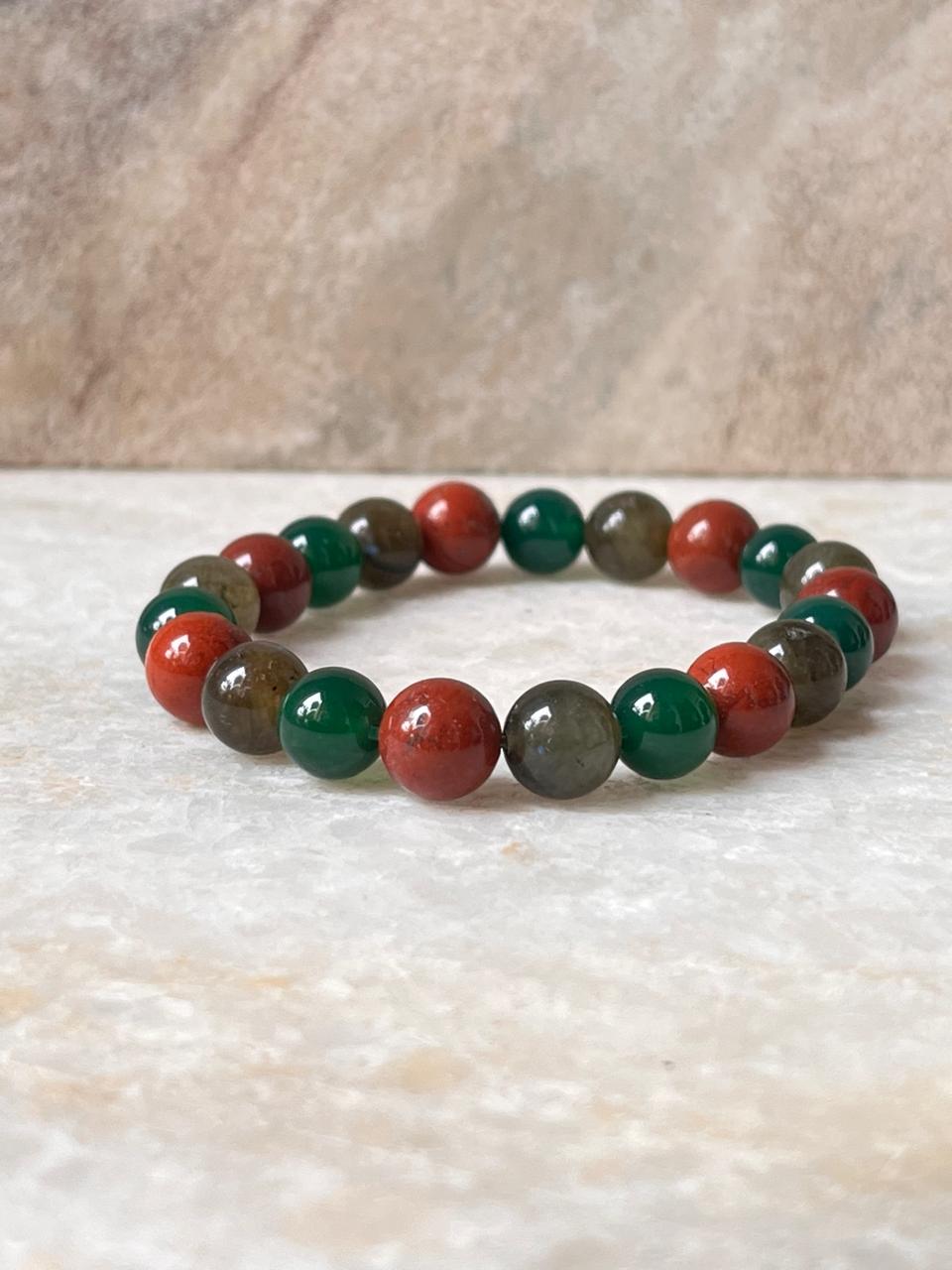 Intention- I Deserve Good Health 8MM Natural Crystal Bracelet