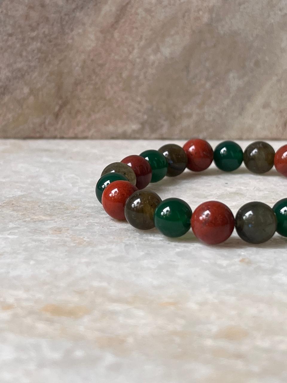 Intention- I Deserve Good Health 8MM Natural Crystal Bracelet