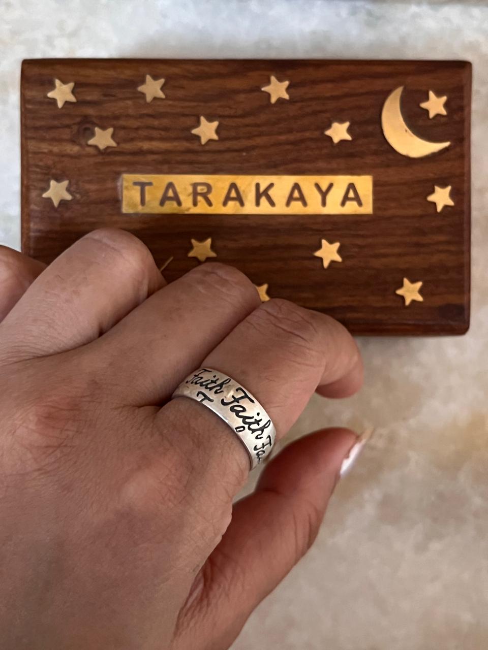 Faith 925 Sterling Silver Ring