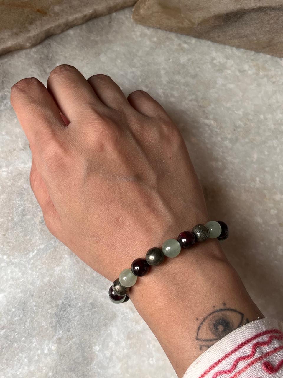 Zodiac Leo 2 Crystal Bracelet 8MM