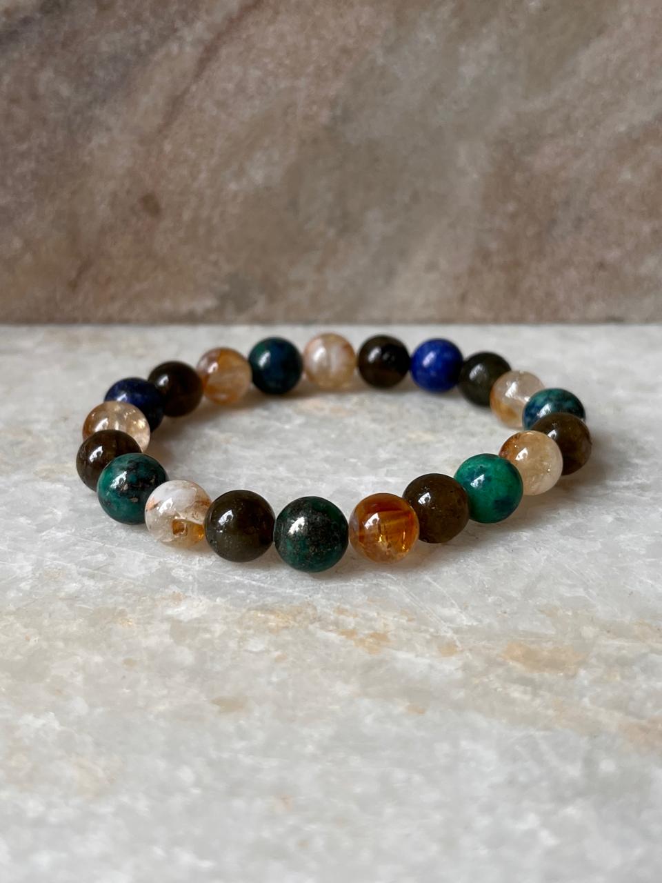 Zodiac Scorpio 2 Crystal Bracelet 8MM