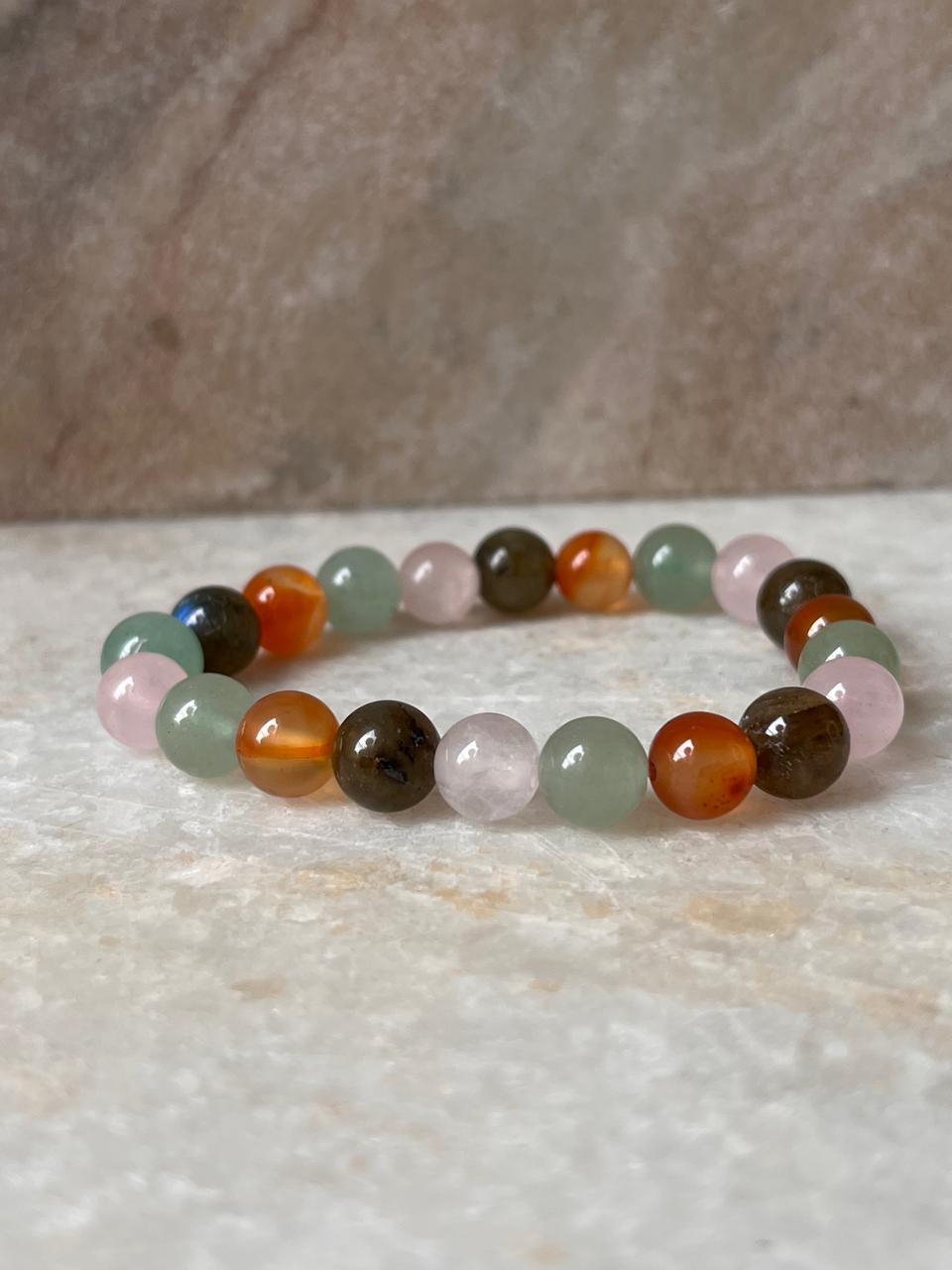 Zodiac Taurus 1 Crystal Bracelet 8MM