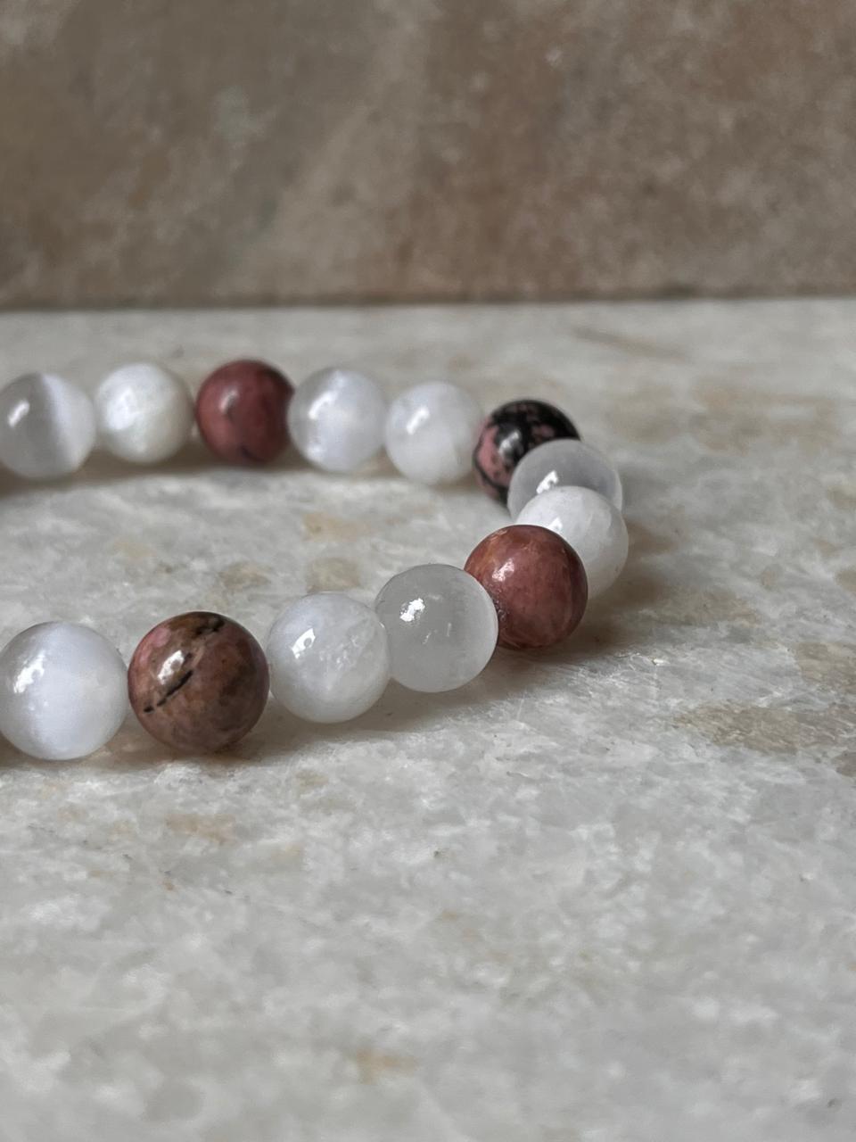 Zodiac Cancer 2 Crystal Bracelet 8MM