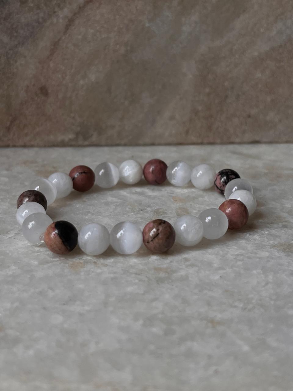 Zodiac Cancer 2 Crystal Bracelet 8MM