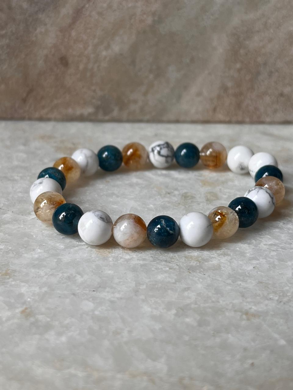 Zodiac Gemini 1 Crystal Bracelet 8MM
