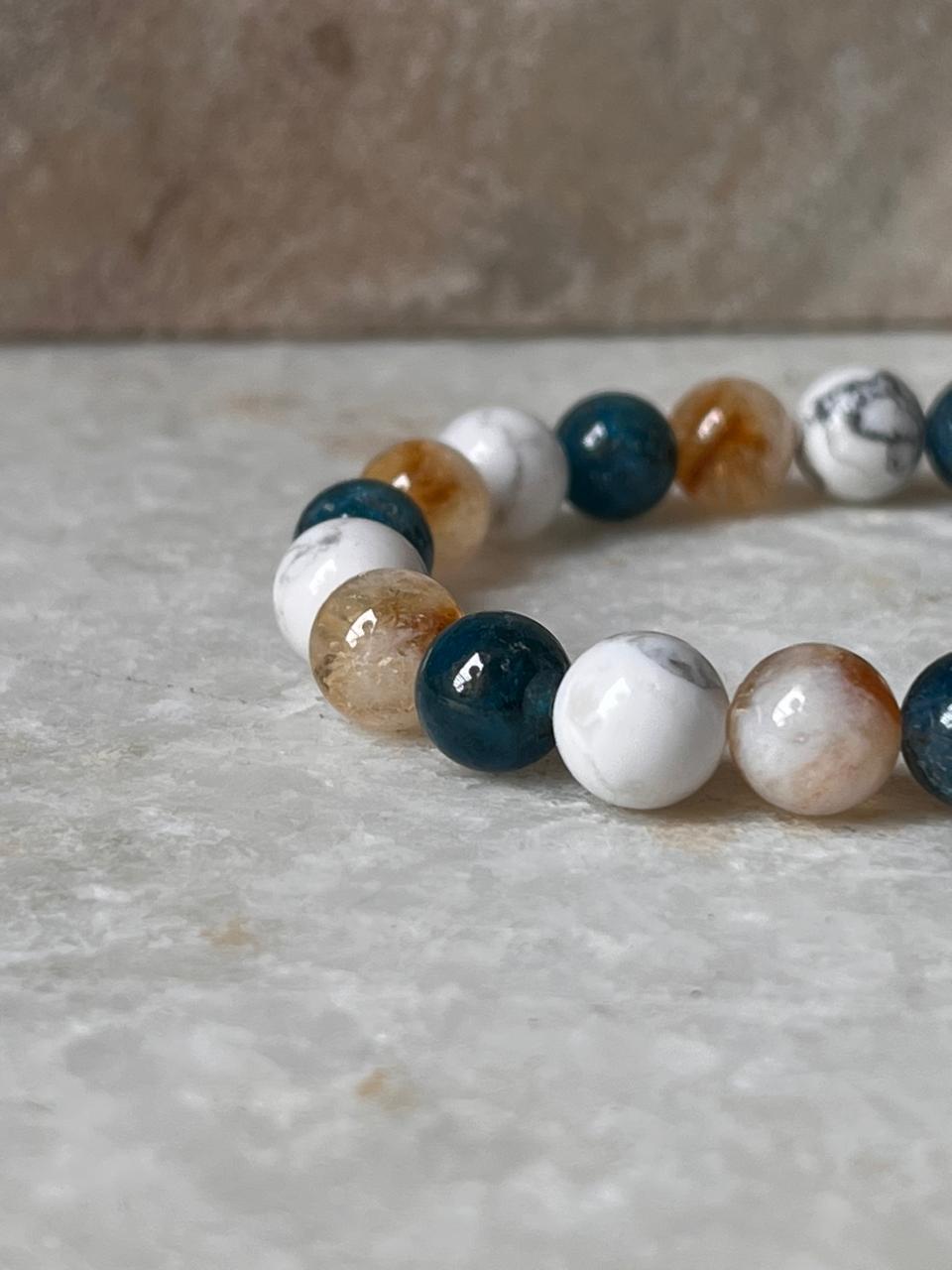 Zodiac Gemini 1 Crystal Bracelet 8MM