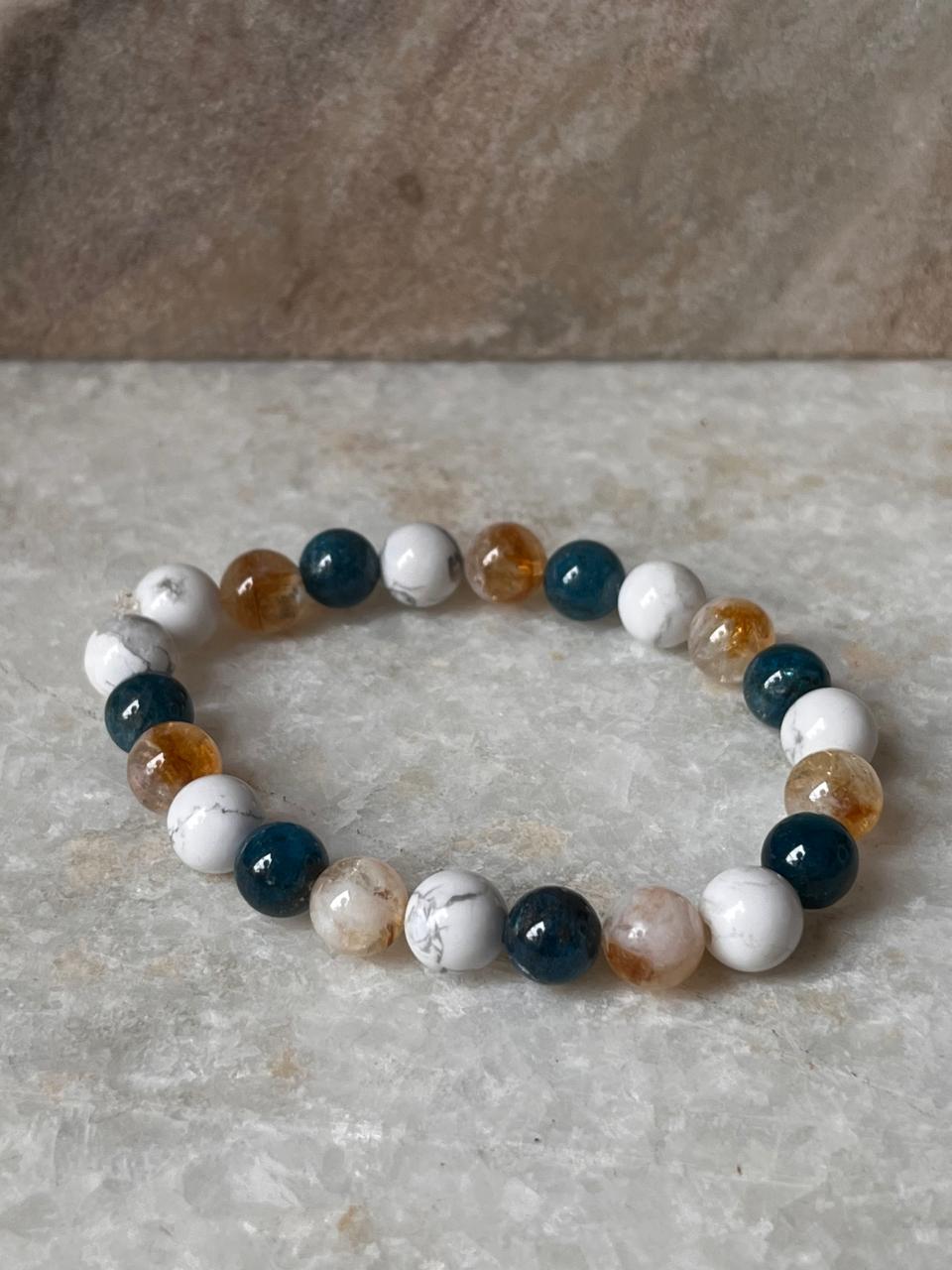 Zodiac Gemini 1 Crystal Bracelet 8MM
