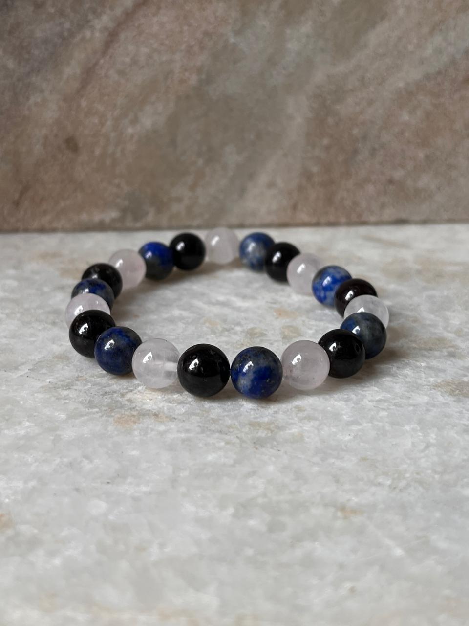 Grounding and empowering crystal bracelet for Capricorn