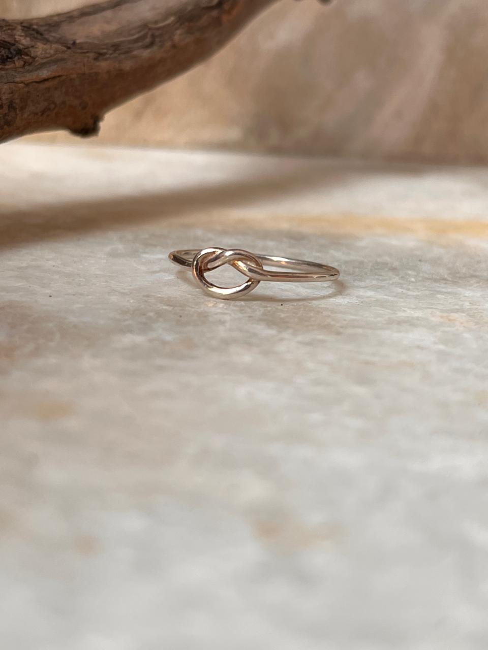 Promise Knot 925 Sterling Silver Ring