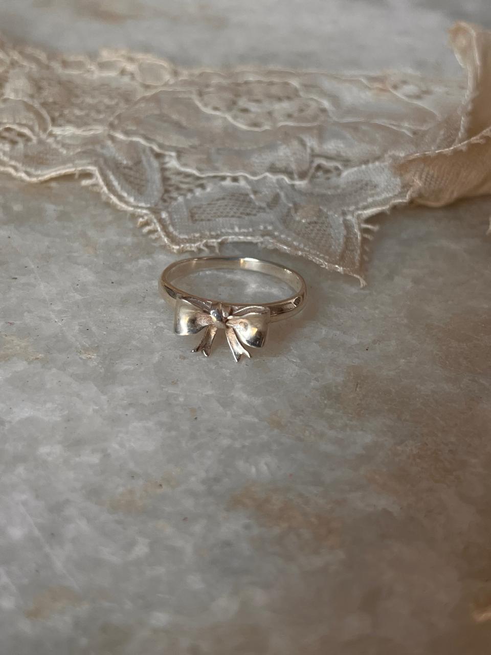 Pretty Bow / Ribbon 🎀 925 Sterling Silver Ring