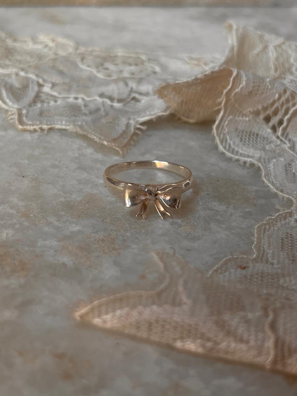 Pretty Bow / Ribbon 🎀 925 Sterling Silver Ring
