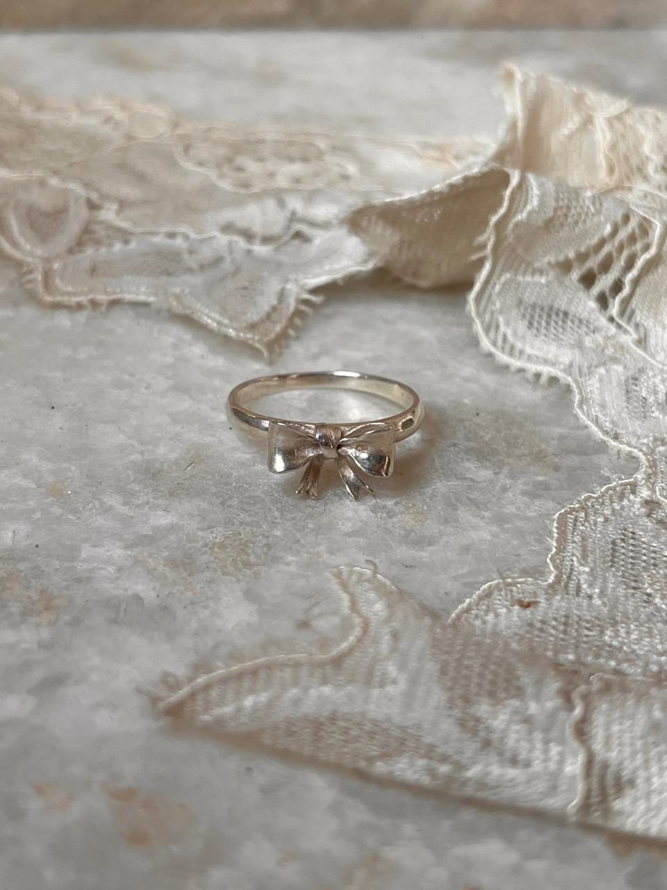 Pretty Bow / Ribbon 🎀 925 Sterling Silver Ring