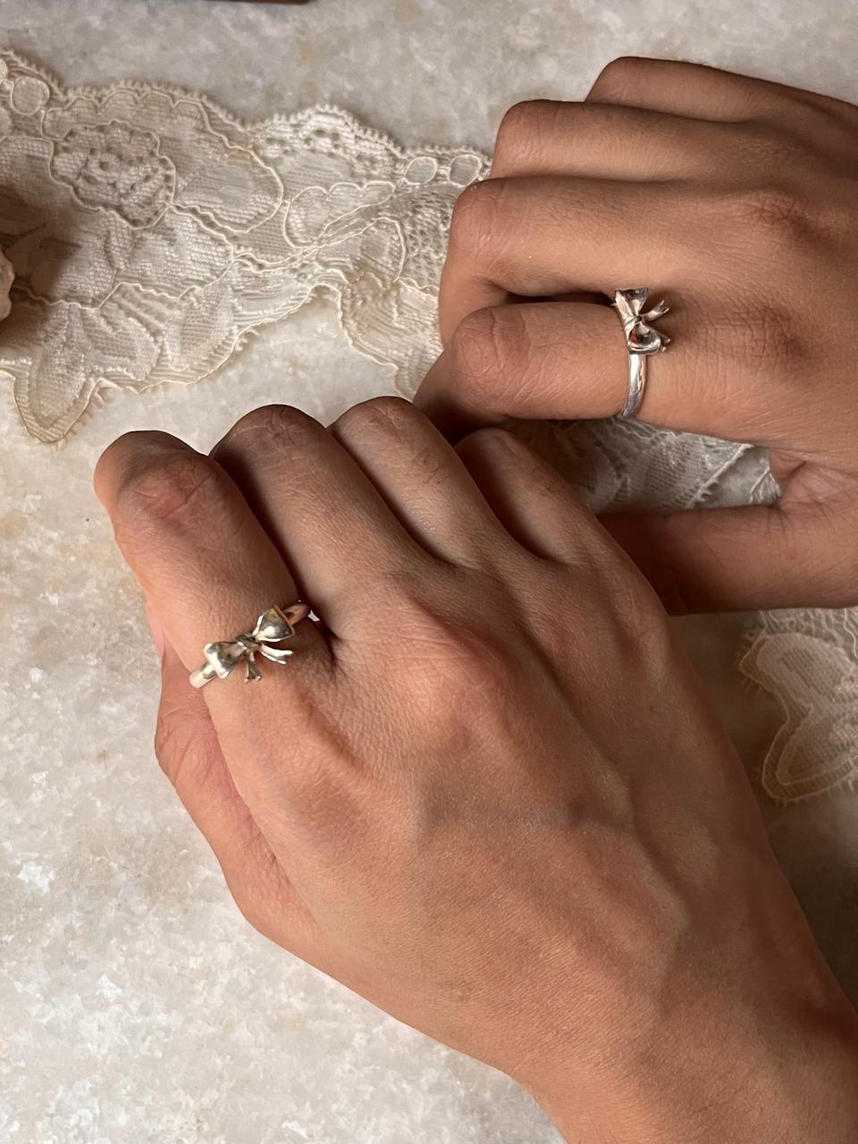 Pretty Bow / Ribbon 🎀 925 Sterling Silver Ring