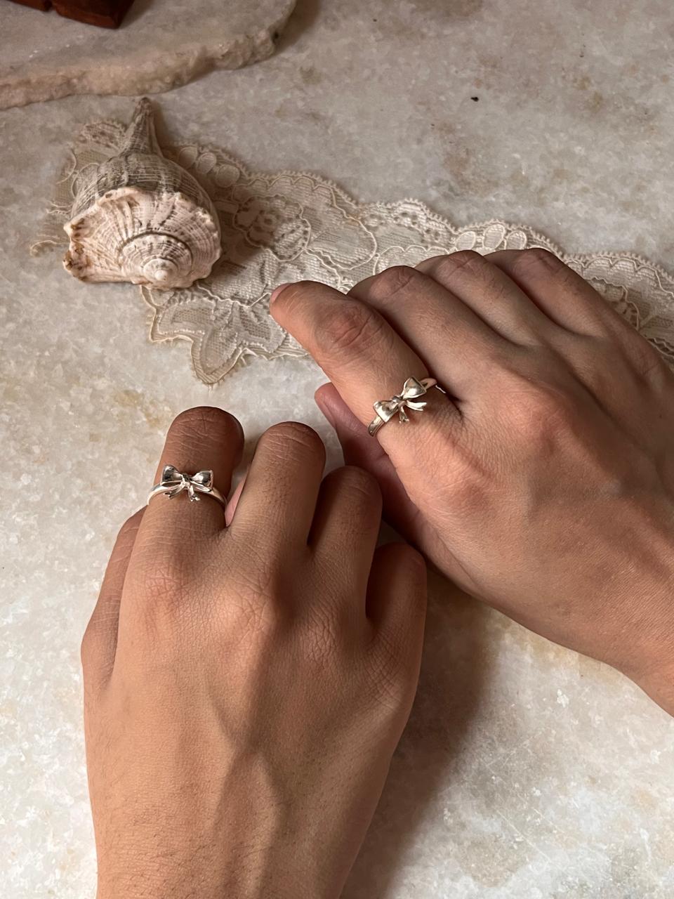 Pretty Bow / Ribbon 🎀 925 Sterling Silver Ring