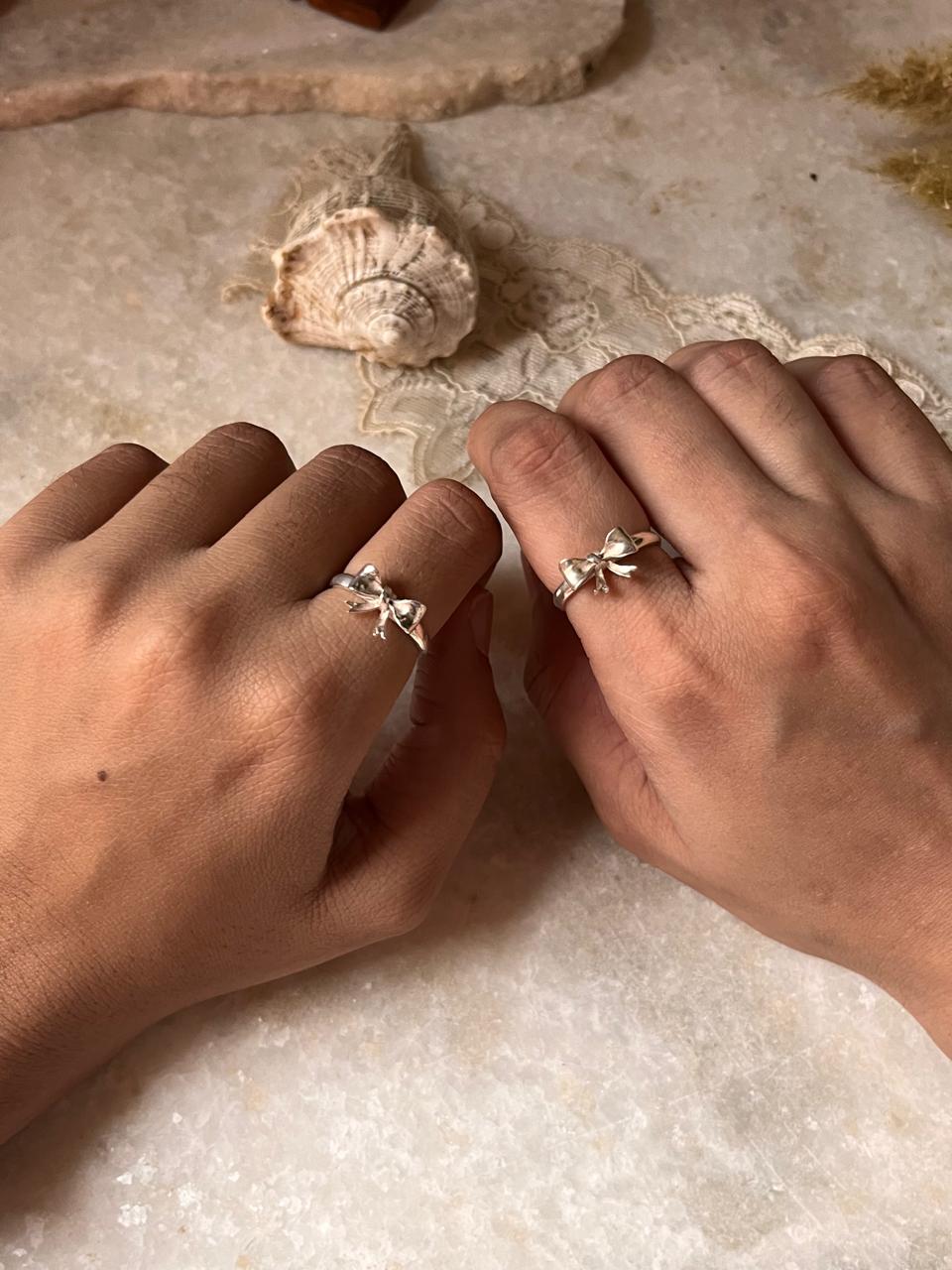 Pretty Bow / Ribbon 🎀 925 Sterling Silver Ring
