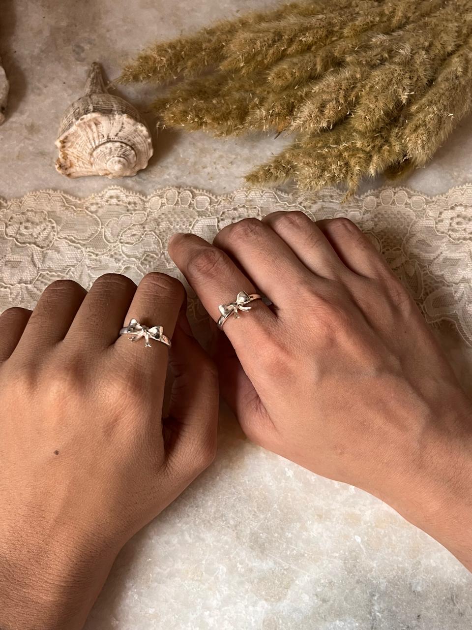 Pretty Bow / Ribbon 🎀 925 Sterling Silver Ring