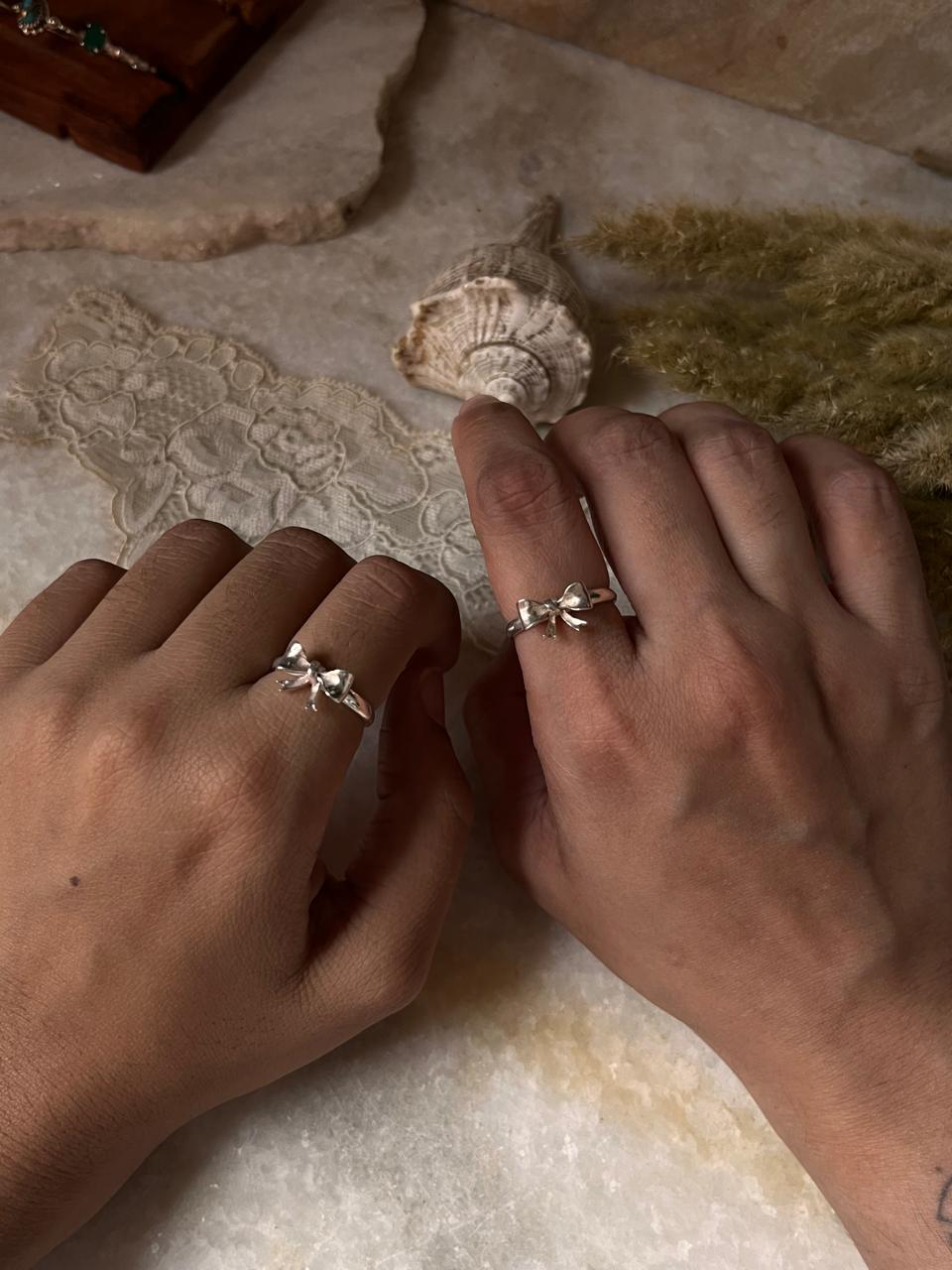 Pretty Bow / Ribbon 🎀 925 Sterling Silver Ring