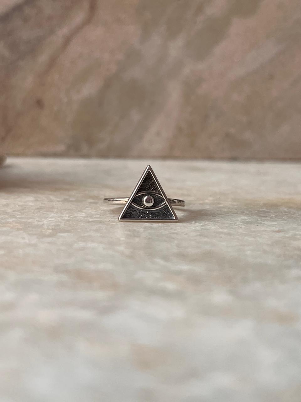 Eye Of Providence 925 Sterling Silver Ring