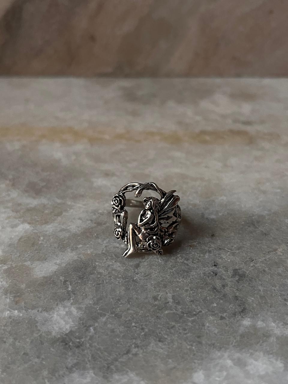 Fairy In Forest 925 Sterling Silver Ring