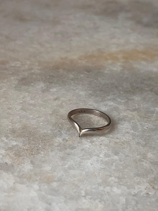 Chevron / V Stack 925 Sterling Silver Ring