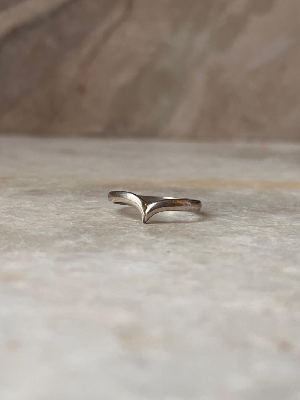 Chevron / V Stack 925 Sterling Silver Ring