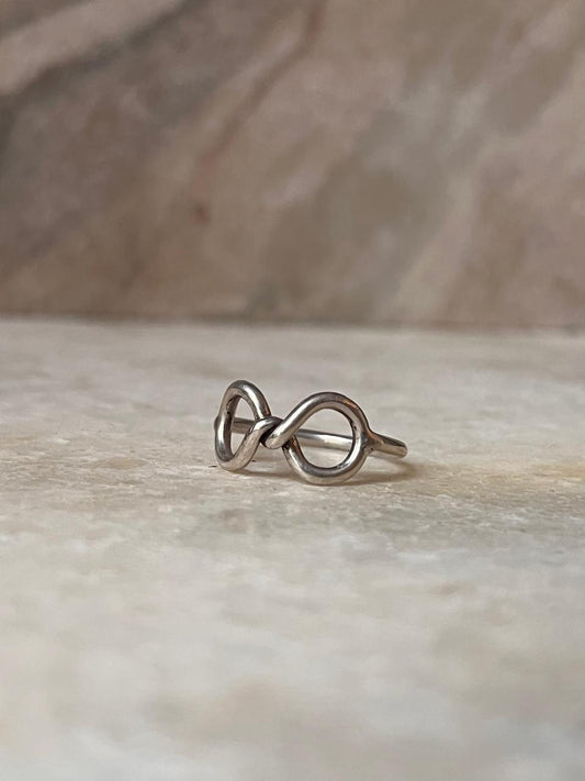 Infinity Twist Handicrafts 925 Sterling Silver Ring