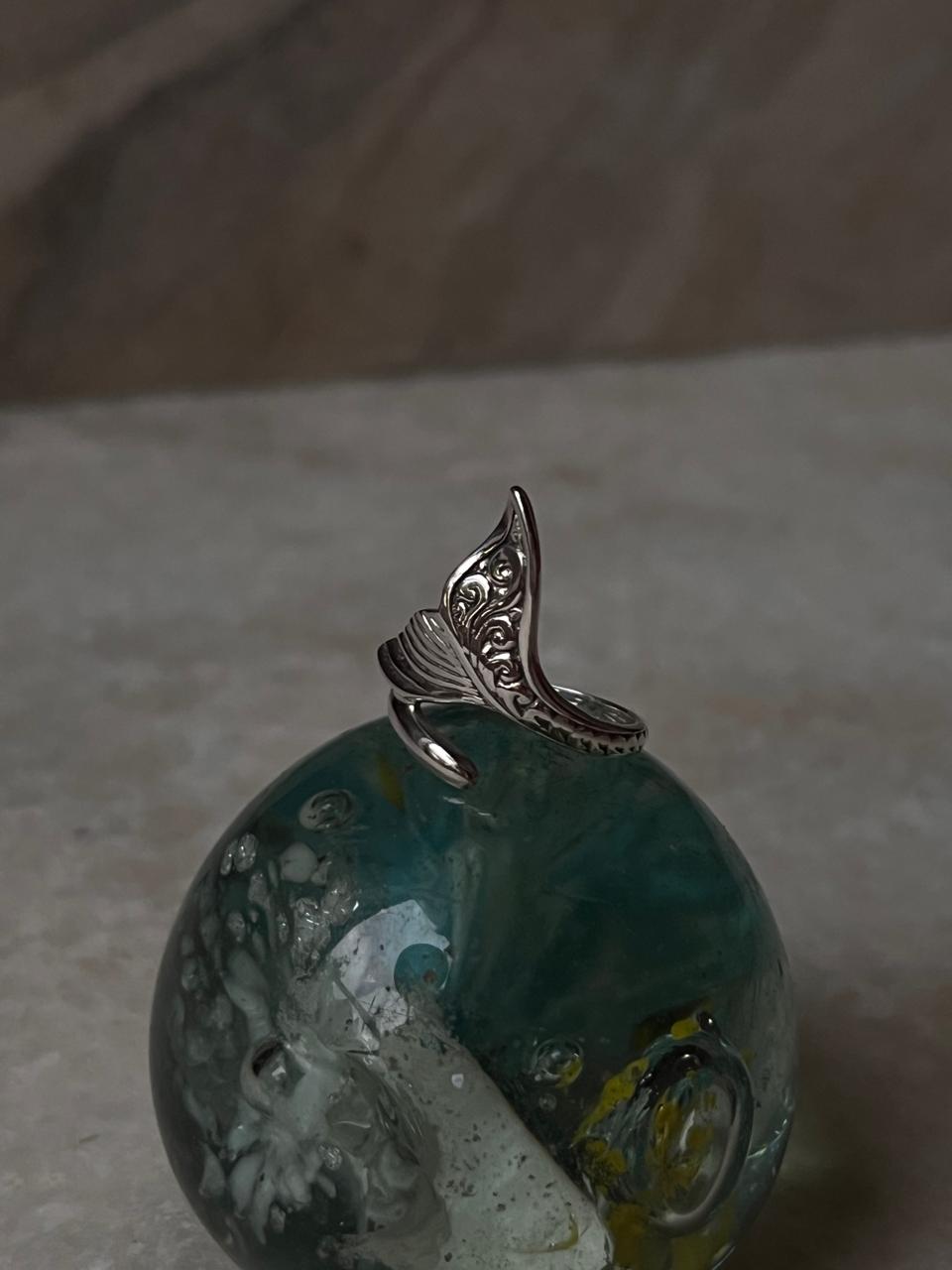 Fish Tail 925 Sterling Silver Ring