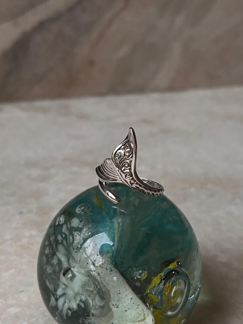 Fish Tail 925 Sterling Silver Ring