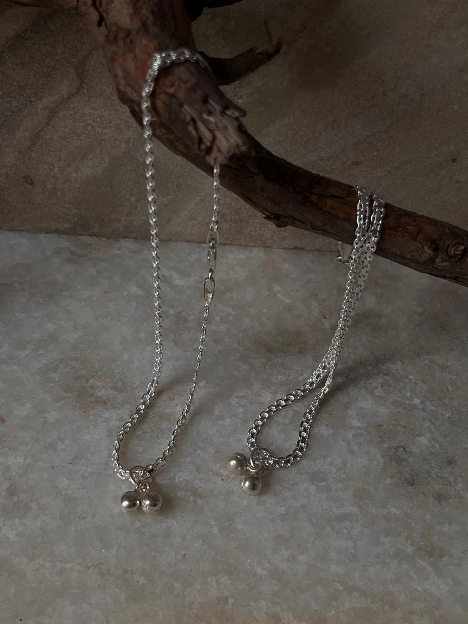 Flat Double Link Chain 925 Sterling Silver Daily Wear Anklet