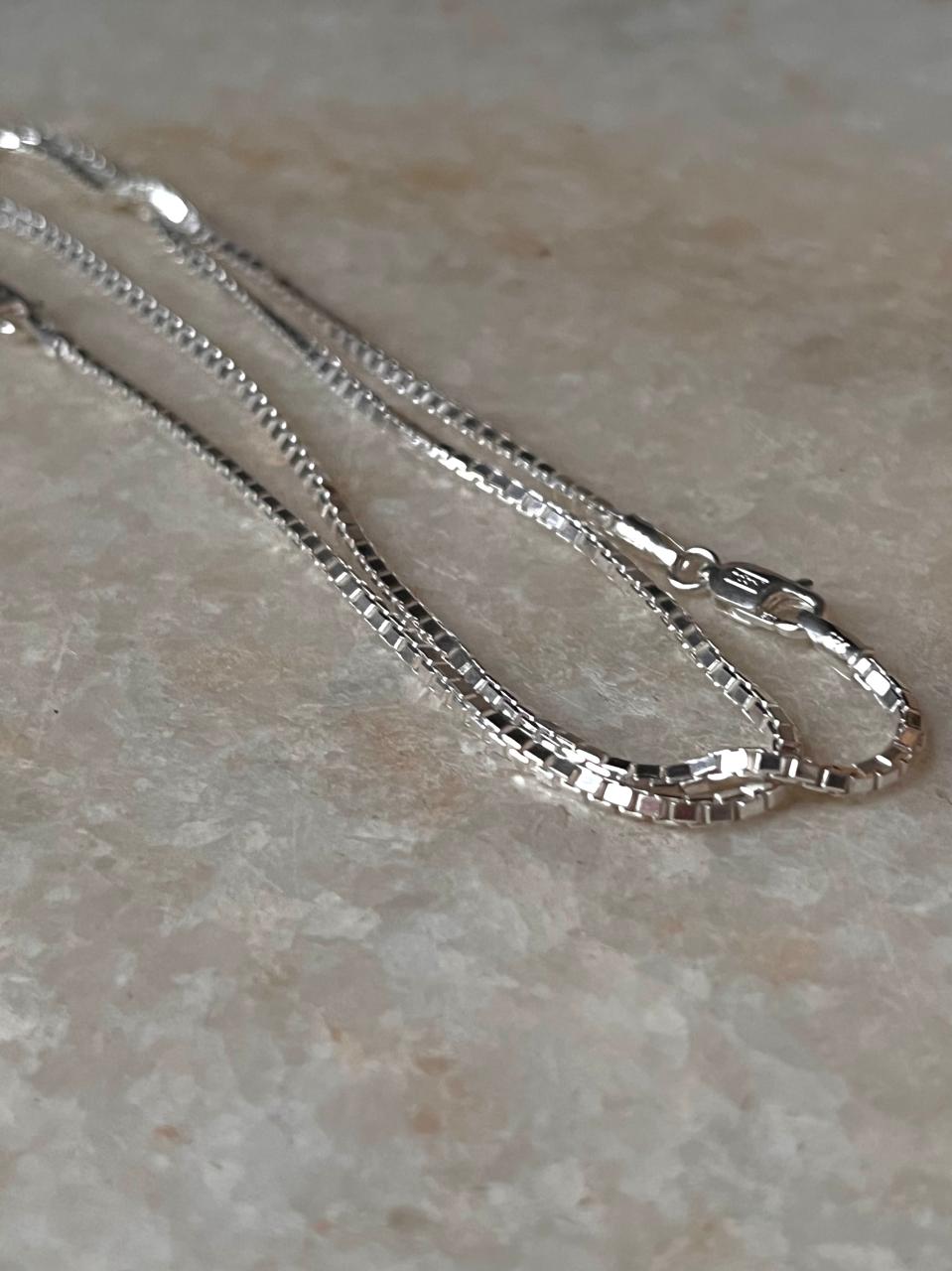 Chunky Large Box Chain 925 Sterling Silver Daily Wear Anklet