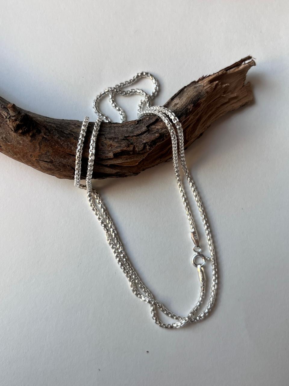 Classic Box 925 Sterling Silver Chain