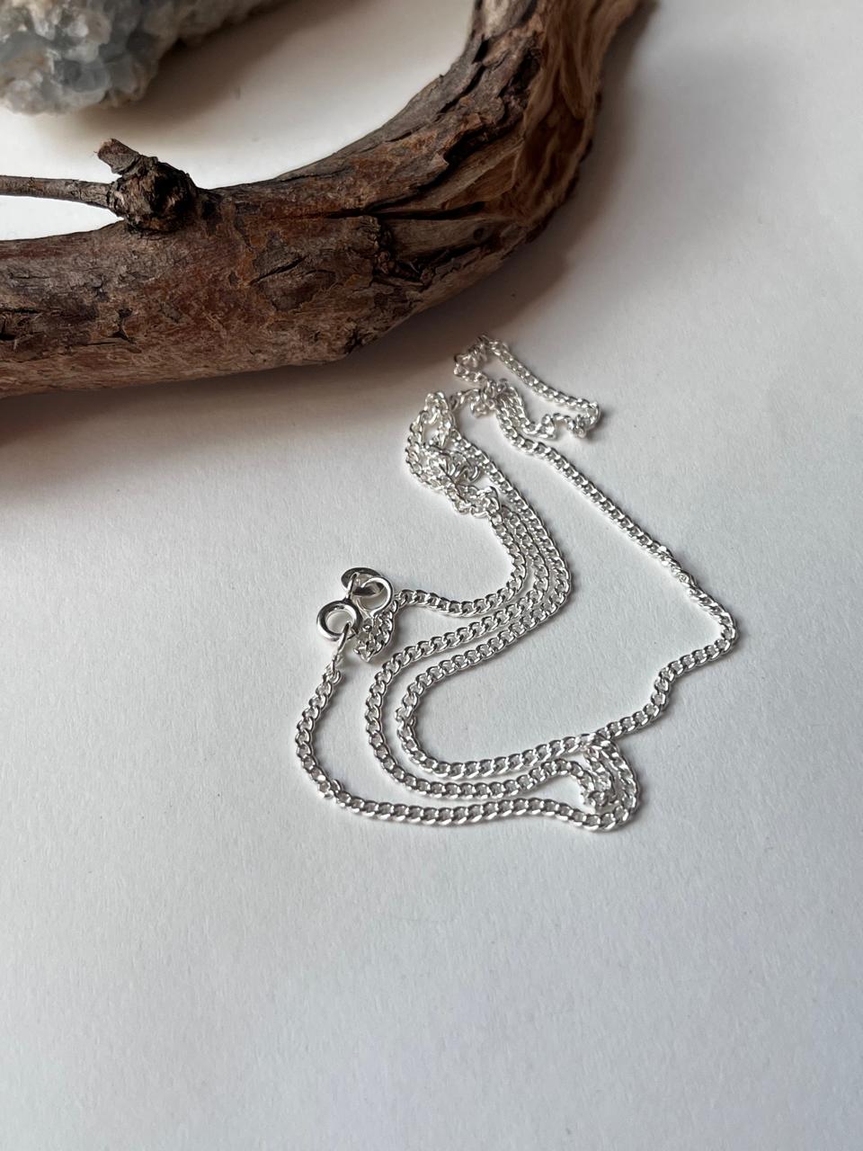 Curb Minimal 925 Sterling Silver Chain