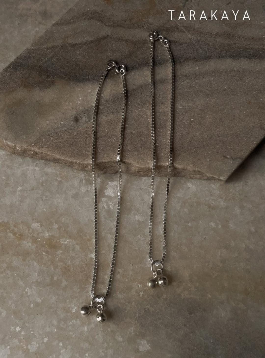 Thin Minimal Box Chain 925 Sterling Silver Daily Wear Anklet