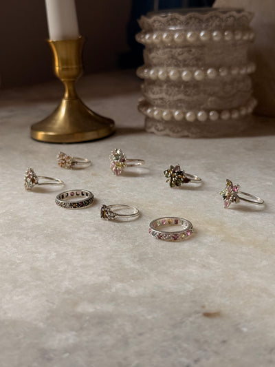 925 Silver Multi Tourmaline