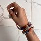 Natural crystal bead Seven Chakra Jaap Mala with 108 beads