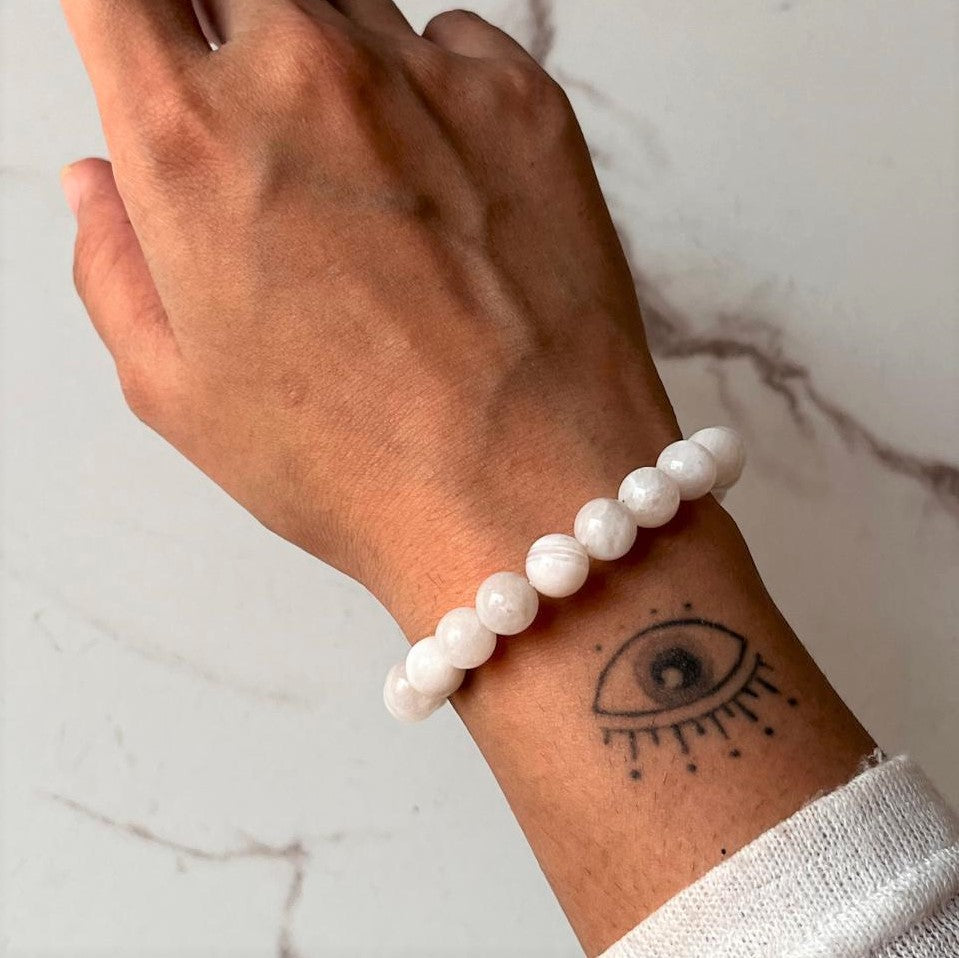 Natural AAA Moonstone Bracelet 8MM 