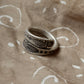 925 Sterling Silver Bohemian Hill Tribe Handcrafted Wild Sage Adjustable Ring