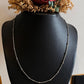 Unique Cable Small Dot Silver Chain for Women