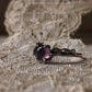 925 Sterling Silver Amethyst Forest Enchantment Ring