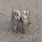 925 Sterling Silver Angel Wings Adjustable Ring