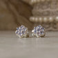 925 Sterling Silver Tanzanite Small Floral Dream Earrings