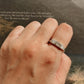 Elegant sun engraved signet ring in sterling silver