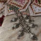 Banjara Antique Handcrafted Choker Paan Ghungroo  925 Sterling Silver Necklace